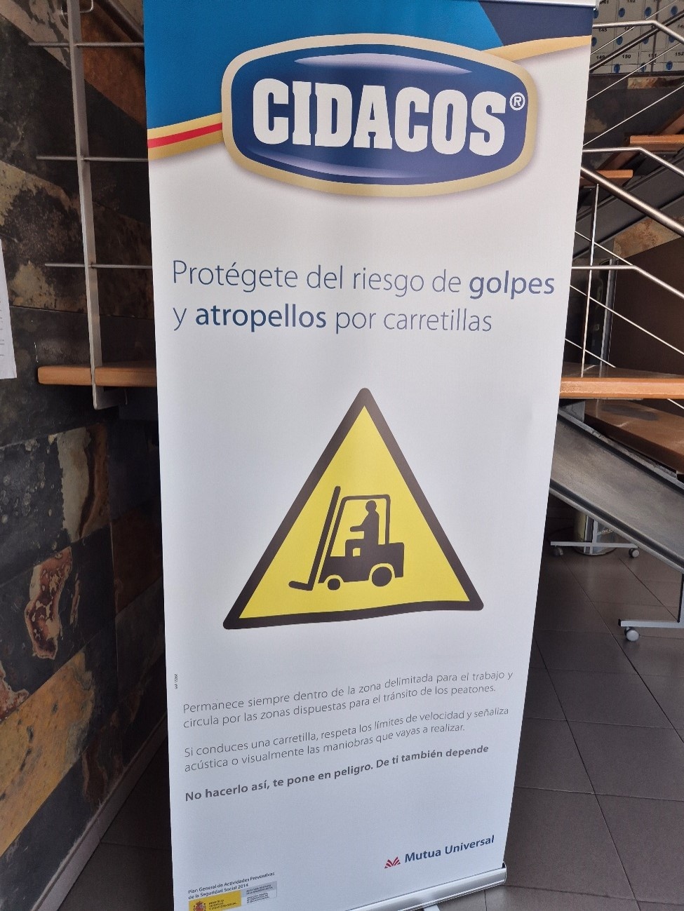 Capacitación continua en prevención de riesgos laborales.